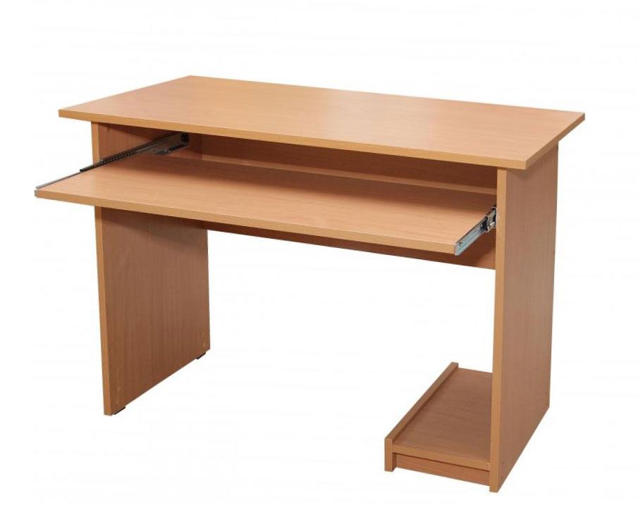 Стіл для вчителя, комп'ютерний, АНШАР ГРУП (29136), 1050х600х750 мм, з місцем під системний блок та висувною полицею